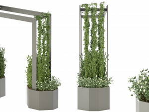 Collection Plant Vol 147 - Blender Model Modello 3D
