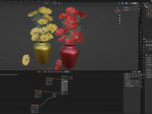 Collection Plant Vol 149 - Blender Model 3D Model