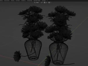 Collection Plant Vol 149 - Blender Model 3D Model
