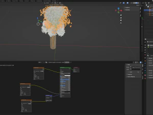 Collection Plant Vol 151 - Blender Model 3D Model