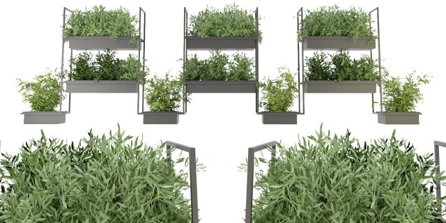 Collection Plant Vol 152 - Blender Model 3D Model .c4d .max .obj .3ds .fbx .stl .blend 