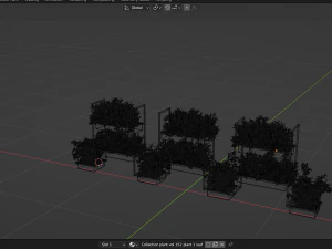 Collection Plant Vol 152 - Blender Model 3D Model