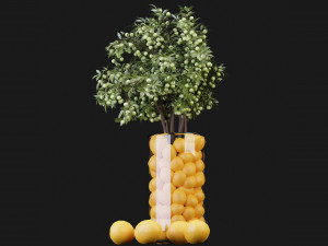 Collection Plant Vol 153 - Blender Model 3D Model