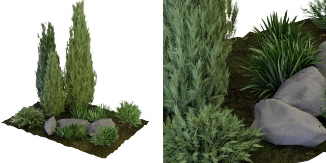 Collection Plant Vol 156 - Blender Model Modelo 3D .c4d .max .obj .3ds .fbx .stl .blend 