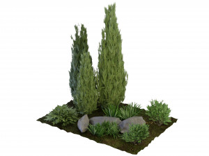 Collection Plant Vol 156 - Blender Model Modelo 3D
