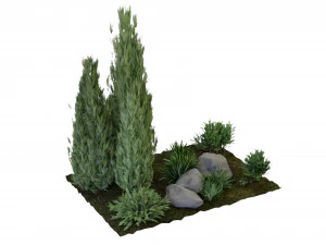 Collection Plant Vol 156 - Blender Model 3D Model