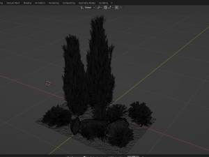Collection Plant Vol 156 - Blender Model Modelo 3D