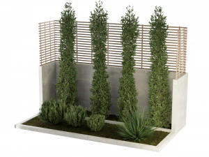 Collection Plant Vol 157 - Blender Model 3D Model