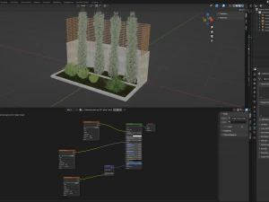 Collection Plant Vol 157 - Blender Model 3D Model