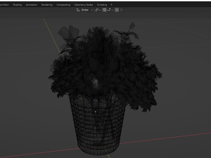Collection Plant Vol 162 - Blender Model Modelo 3D