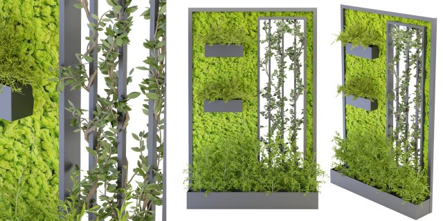Collection Plant Vol 166 - Blender Model 3Dモデル .c4d .max .obj .3ds .fbx .stl .blend 