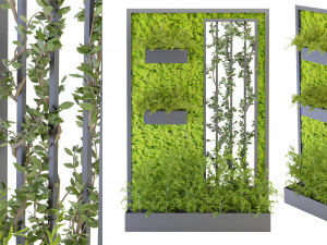 Collection Plant Vol 166 - Blender Model 3D Model