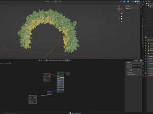 Collection Plant Vol 171 - Blender Model 3D Model