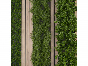 Collection Plant Vol 172 - Blender Model 3D मॉडल