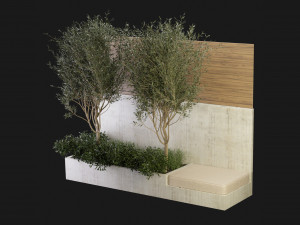 Collection Plant Vol 196 - Blender Model 3D Model