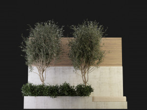 Collection Plant Vol 196 - Blender Model 3D Model