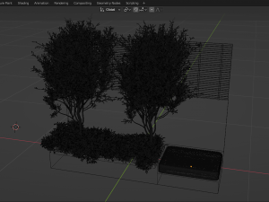 Collection Plant Vol 196 - Blender Model 3D Model
