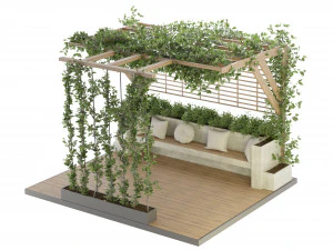 Collection Plant Vol 205 - Blender Model 3D Model