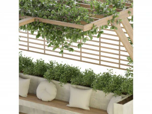 Collection Plant Vol 205 - Blender Model 3D Model