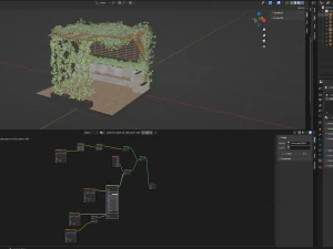 Collection Plant Vol 205 - Blender Model 3D Model