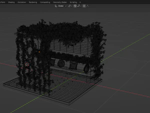 Collection Plant Vol 205 - Blender Model 3D Model