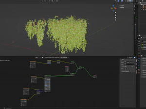 Collection Plant Vol 221 - Blender Model 3D Model