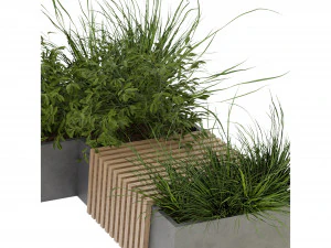 Collection Plant Vol 224 - Blender Model 3D Model