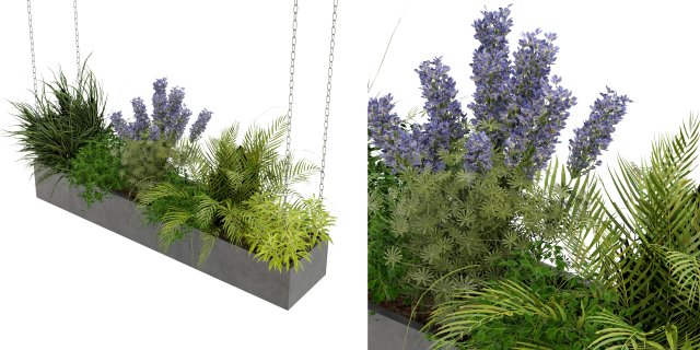 Collection Plant Vol 225 - Blender Model 3D मॉडल .c4d .max .obj .3ds .fbx .stl .blend 