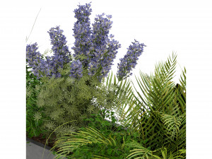 Collection Plant Vol 225 - Blender Model 3D मॉडल