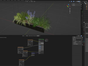 Collection Plant Vol 225 - Blender Model 3D मॉडल