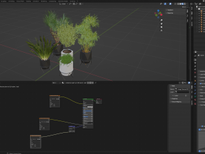 Collection Plant Vol 229 - Blender Model 3D Model