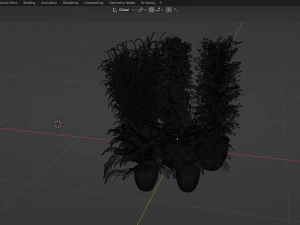 Collection Plant Vol 231 - Blender Model 3D Model