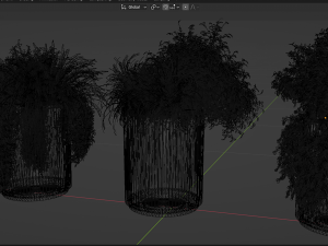 Collection Plant Vol 232 - Blender Model Modelo 3D