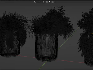 Collection Plant Vol 232 - Blender Model 3D Model