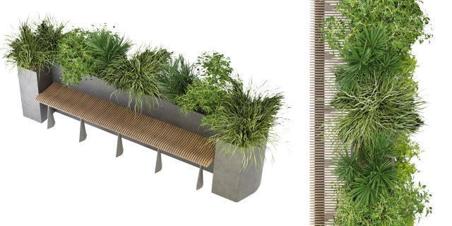 Collection Plant Vol 233 - Blender Model Model 3D .c4d .max .obj .3ds .fbx .stl .blend