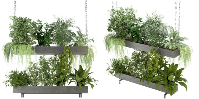 Collection Plant Vol 234 - Blender Model 3D Model .c4d .max .obj .3ds .fbx .stl .blend 