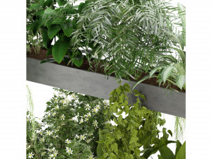Collection Plant Vol 234 - Blender Model 3D Model