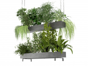 Collection Plant Vol 234 - Blender Model 3D Model
