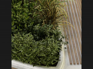 Collection Plant Vol 236 - Blender Model 3D Model