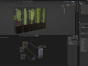 Collection Plant Vol 237 - Blender Model 3D Model