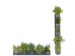 Collection Plant Vol 238 - Blender Model 3D Model