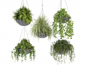 Collection Plant Vol 240 - Blender Model 3D Модель