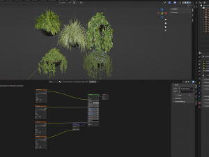 Collection Plant Vol 240 - Blender Model 3D Модель