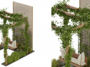 Collection Plant Vol 242 - Blender Model 3D मॉडल