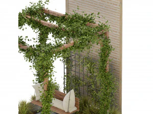 Collection Plant Vol 242 - Blender Model 3D Model