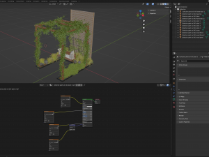 Collection Plant Vol 242 - Blender Model 3Dモデル