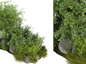 Collection Plant Vol 244 - Blender Model 3D 모델