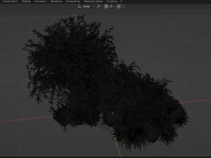 Planta de Cole&ccedil;&atilde;o Vol 244 - Modelo Blender Modelo 3D