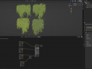 Collection Plant Vol 245 - Blender Model 3D Model