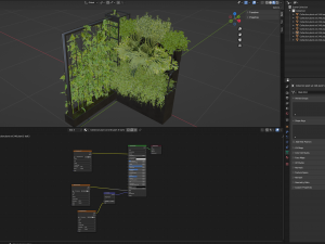 Collection Plant Vol 246 - Blender Model 3D Model